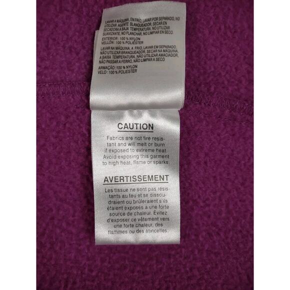 Columbia Vertex Core Interchange Fleece Womens Zip Jacket Purple Gray Sz S - Picture 6 of 10